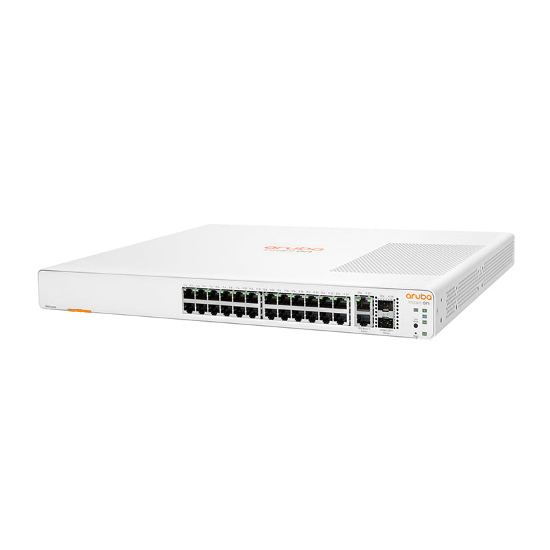 HPE Networking Instant On 1960 24p Gigabit 2p 10GBT 2p SFP+ Switch (JL806A)
