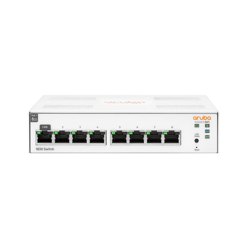 HPE Networking Instant On 1830 8-port Gb 4-port POE 65W Switch (JL810A)