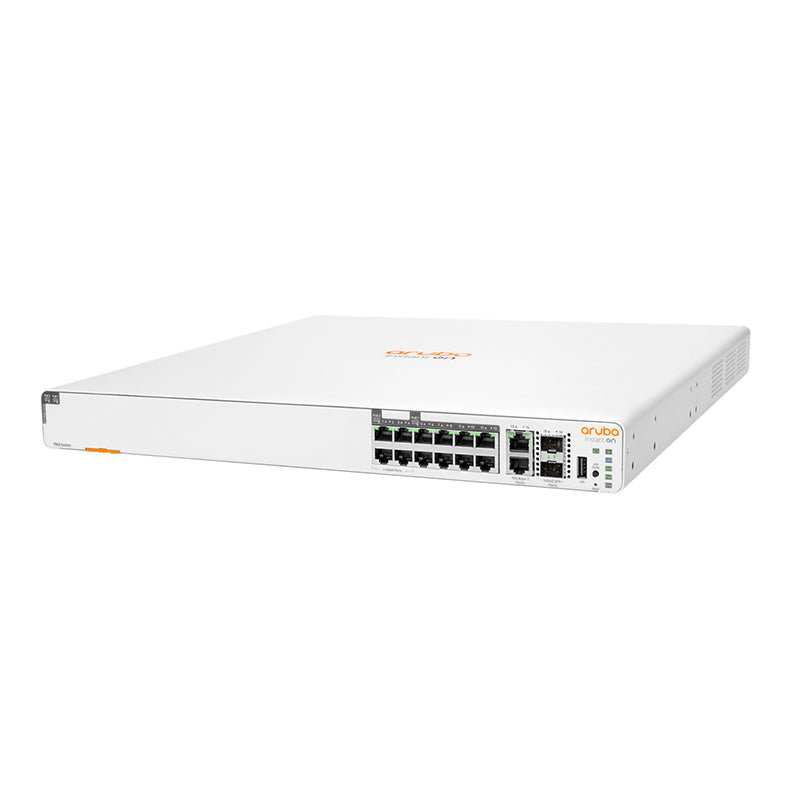 HPE Networking Instant On 1960 8p Gigabit CL4 4p SR2.5G CL6 PoE 2p 10GBT 2p SFP+ 480W Switch (S0F35A)