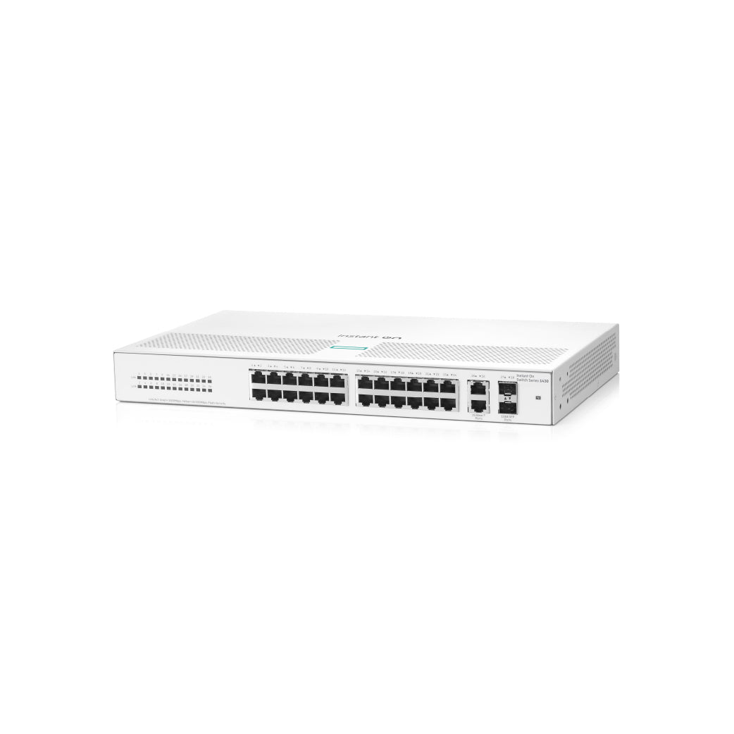HPE Networking Instant On 1430 26p Gigabit 2p SFP Switch (R8R50A)