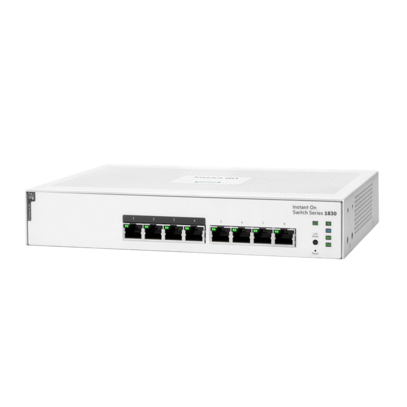 HPE Networking Instant On 1830 8G 4p Class4 PoE 65W Switch (JL811A)