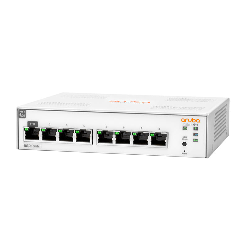HPE Networking Instant On 1830 8-port Gb 4-port POE 65W Switch (JL810A)