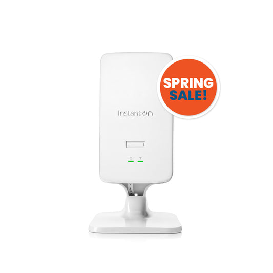 HPE Networking Instant On AP22D (RW) Dual Radio 2x2 Wi‑Fi 6 (Desk Mounted) Access Point (S1U76A)