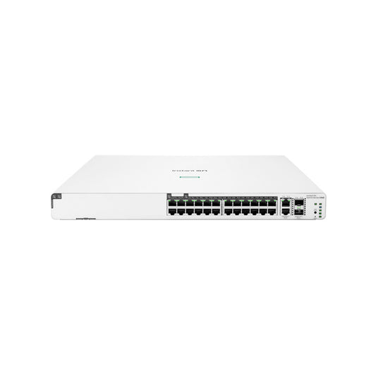 HPE Networking Instant On 1960 24G 20p Class4 4p Class6 PoE 2XGT 2SFP + 370W Switch (JL807A)