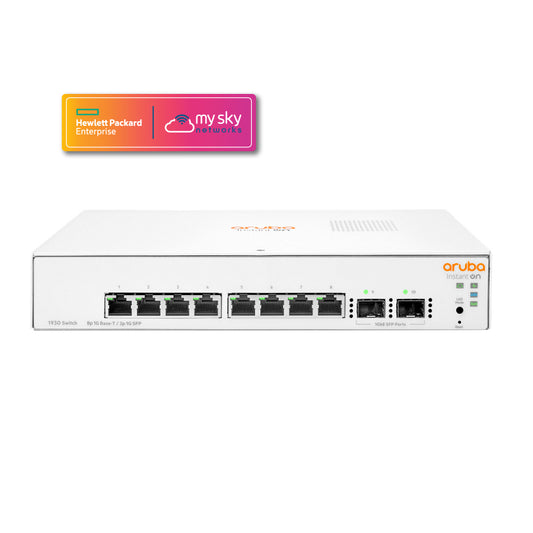 HPE Networking Instant On 1930 2xSFP+ 8 Port Switch (JL680A)