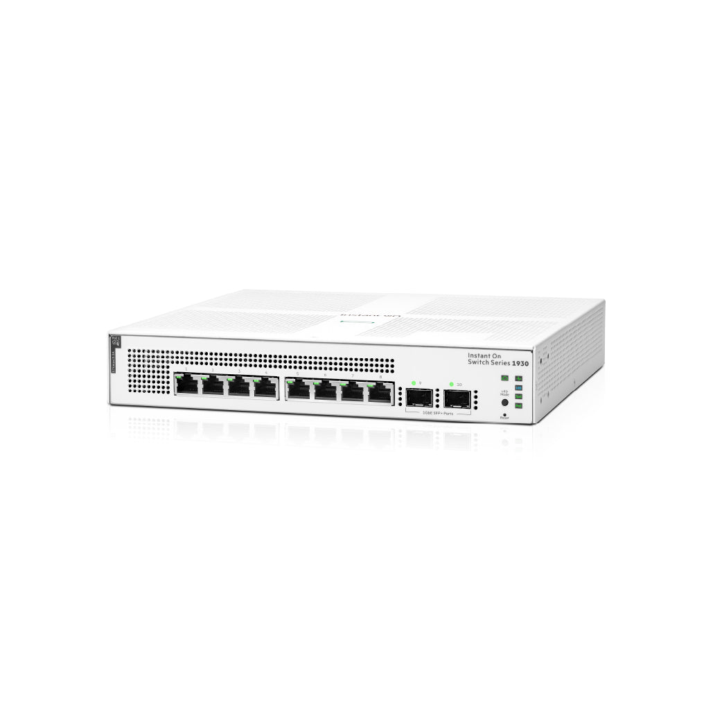 HPE Networking Instant On 1930 8p Gigabit CL4 PoE 2p SFP 124W Switch (JL681A)