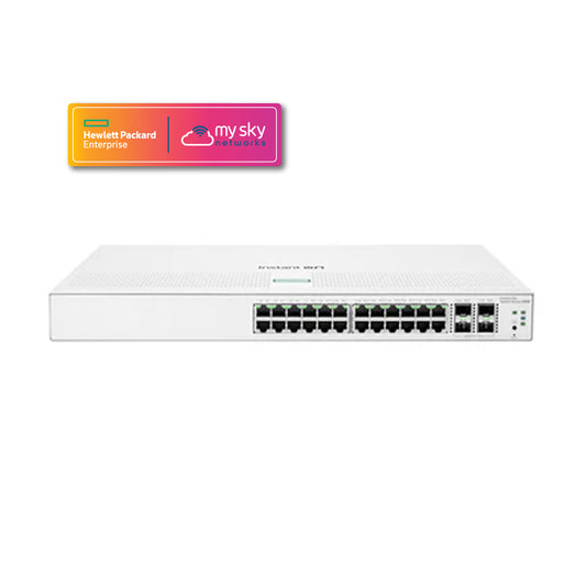 HPE Networking Instant On Switch Series 1930 24G Class4 PoE 4SFP/SFP + 195W Switch (JL683B)