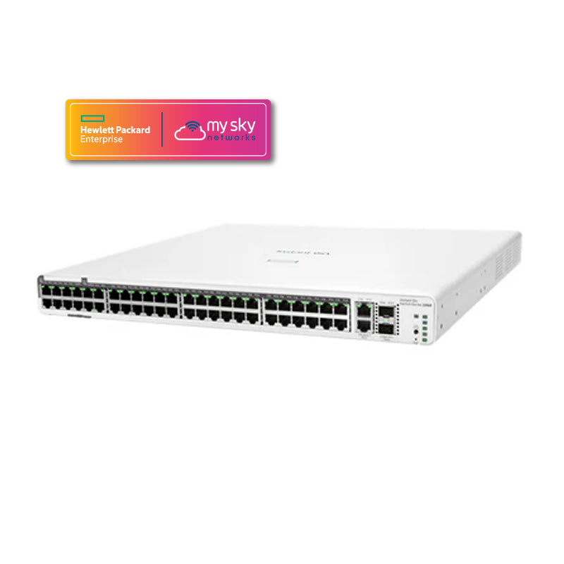 HPE Networking Instant On 1960 48G 40p Class4 8p Class6 PoE 2XGT 2SFP+ 600W Switch (JL809A)
