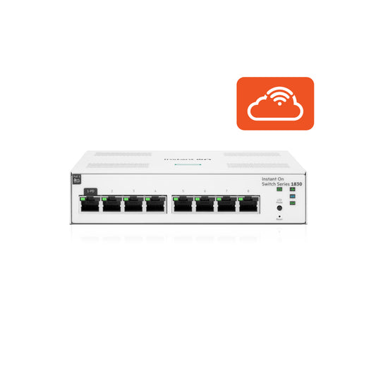 HPE Networking Instant On 1830 8p Gigabit Switch (JL810A)