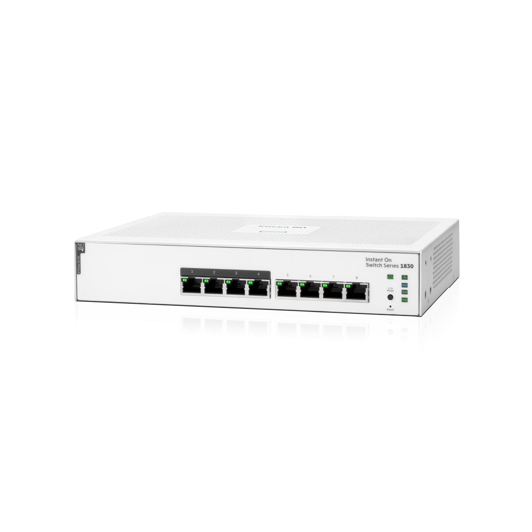 HPE Networking Instant On 1830 8p Gigabit CL4 PoE 65W Switch (JL811A)