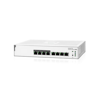 HPE Networking Instant On 1830 8p Gigabit CL4 PoE 65W Switch (JL811A)