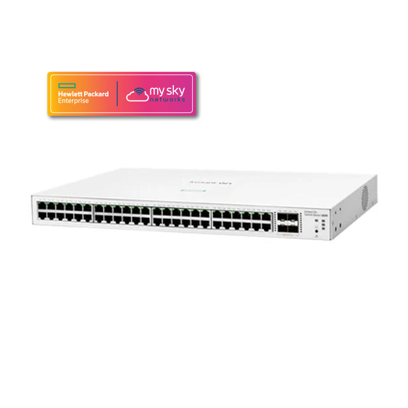 HPE Networking Instant On 1830 24G 12p Class4 PoE 2SFP 195W Switch (JL813A)