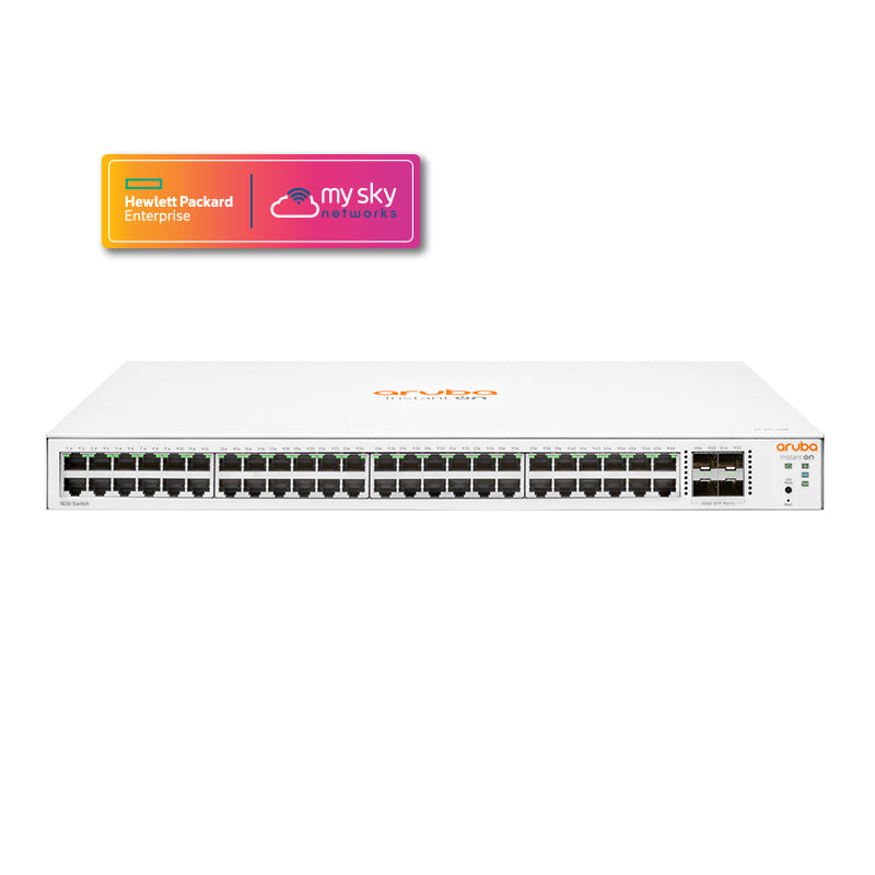 HPE Networking Instant On 1830 48p Gigabit 4p SFP Switch (JL814A)