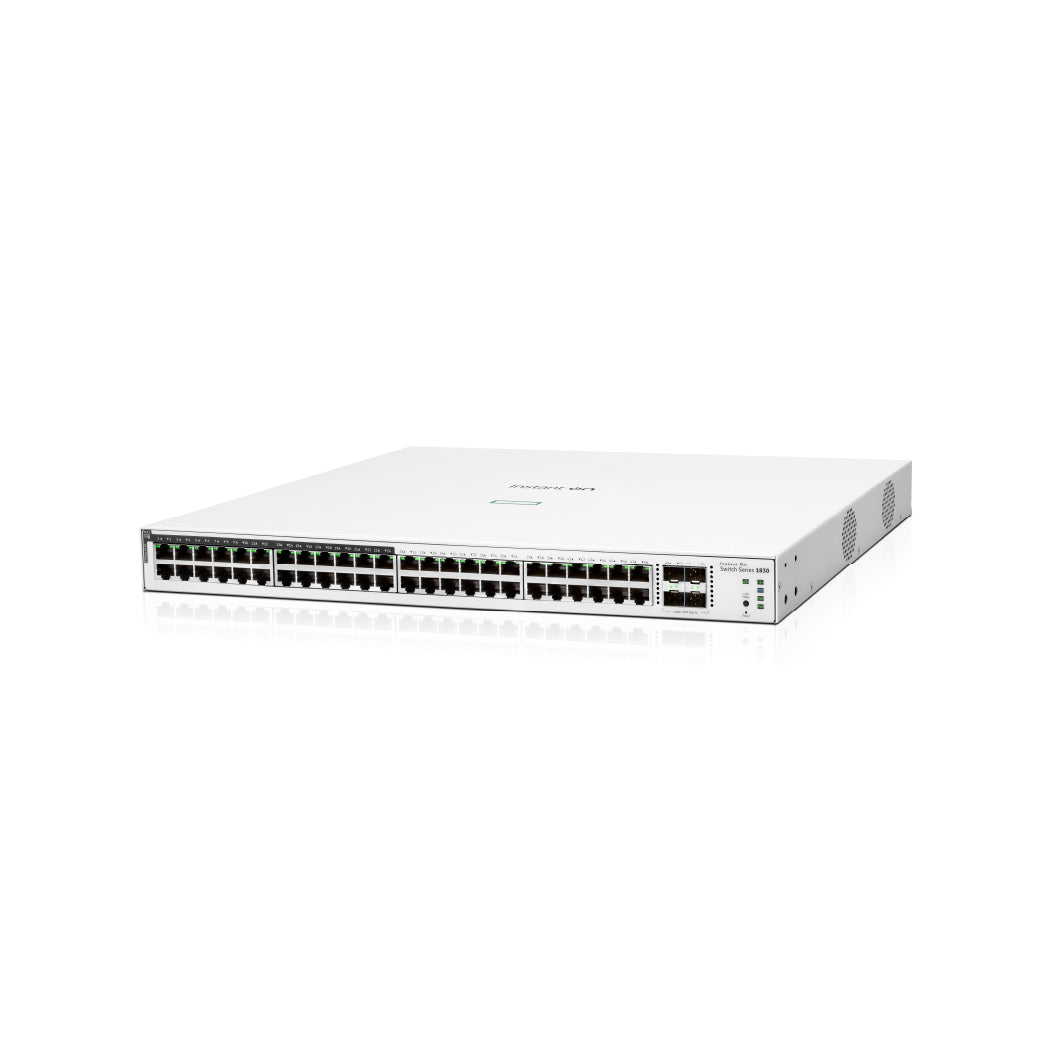 HPE Networking Instant On Switch Series 1830 48p Gigabit CL4 PoE 4p SFP 370W Switch (JL815A)