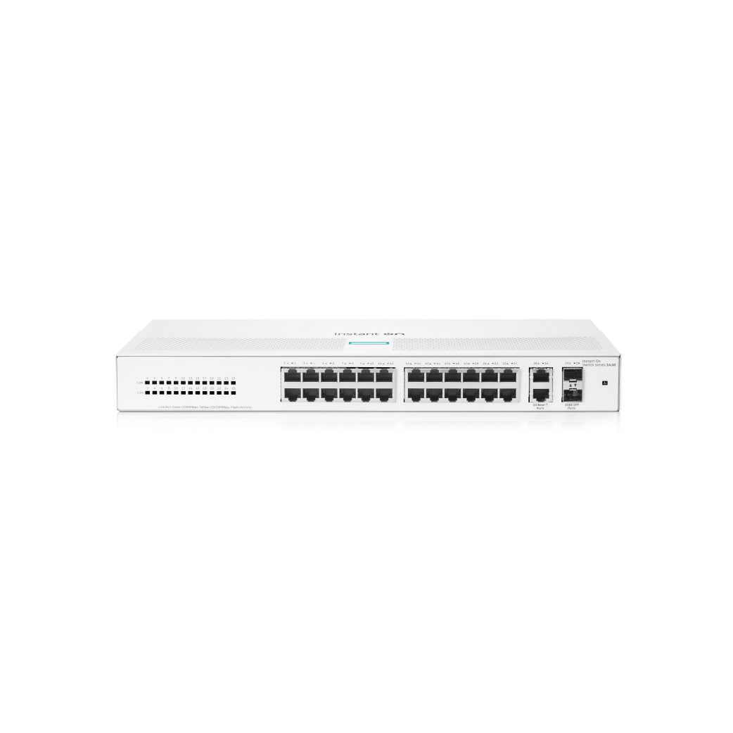 HPE Networking Instant On 1430 26p Gigabit 2p SFP Switch (R8R50A)