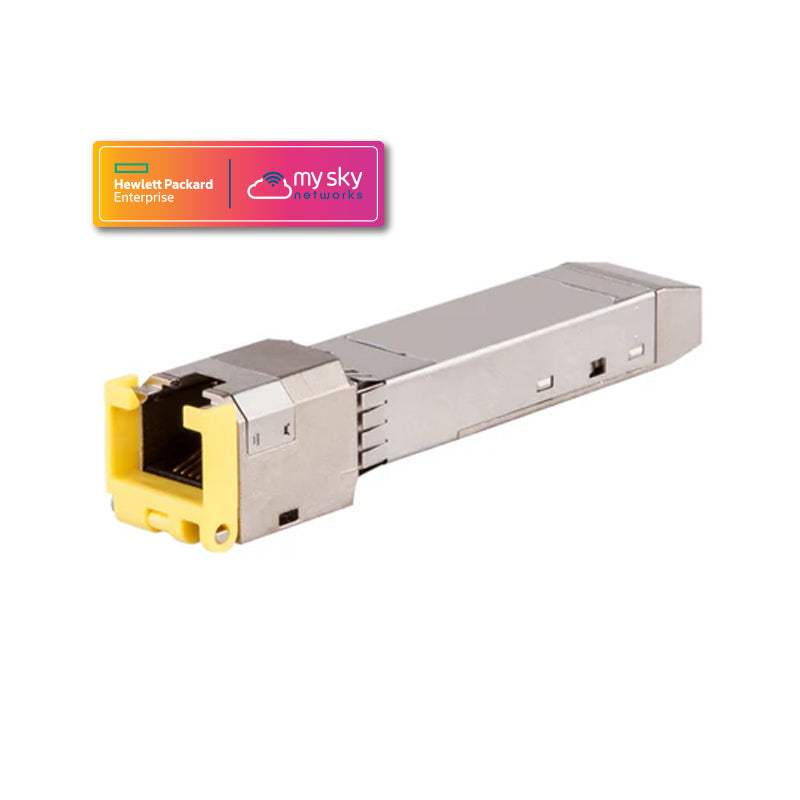 HPE Networking Instant On 1G SFP RJ45 100m Cat5e Transceiver (R9D17B)
