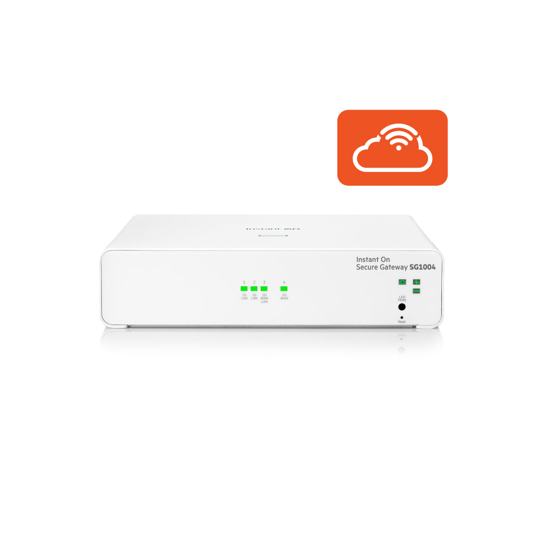HPE Networking Instant On Secure Gateway 4-port Gigabit SG1004 (S0G33A)